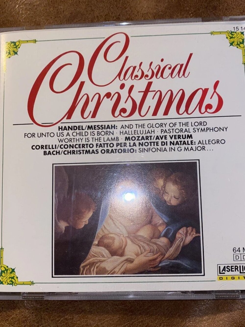 Classical Christmas Handel & Other Composers Deutsche Grammophom CD